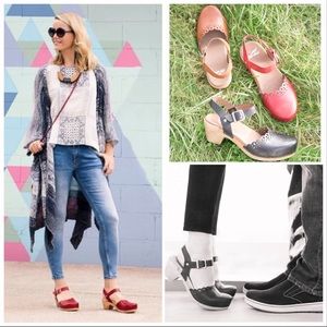 Dansko Marta Clogs Full Grain Camel Size 41